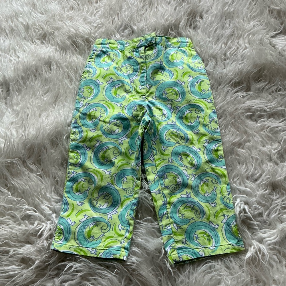 Vintage Lilly Pulitzer Lizard‎ Pants